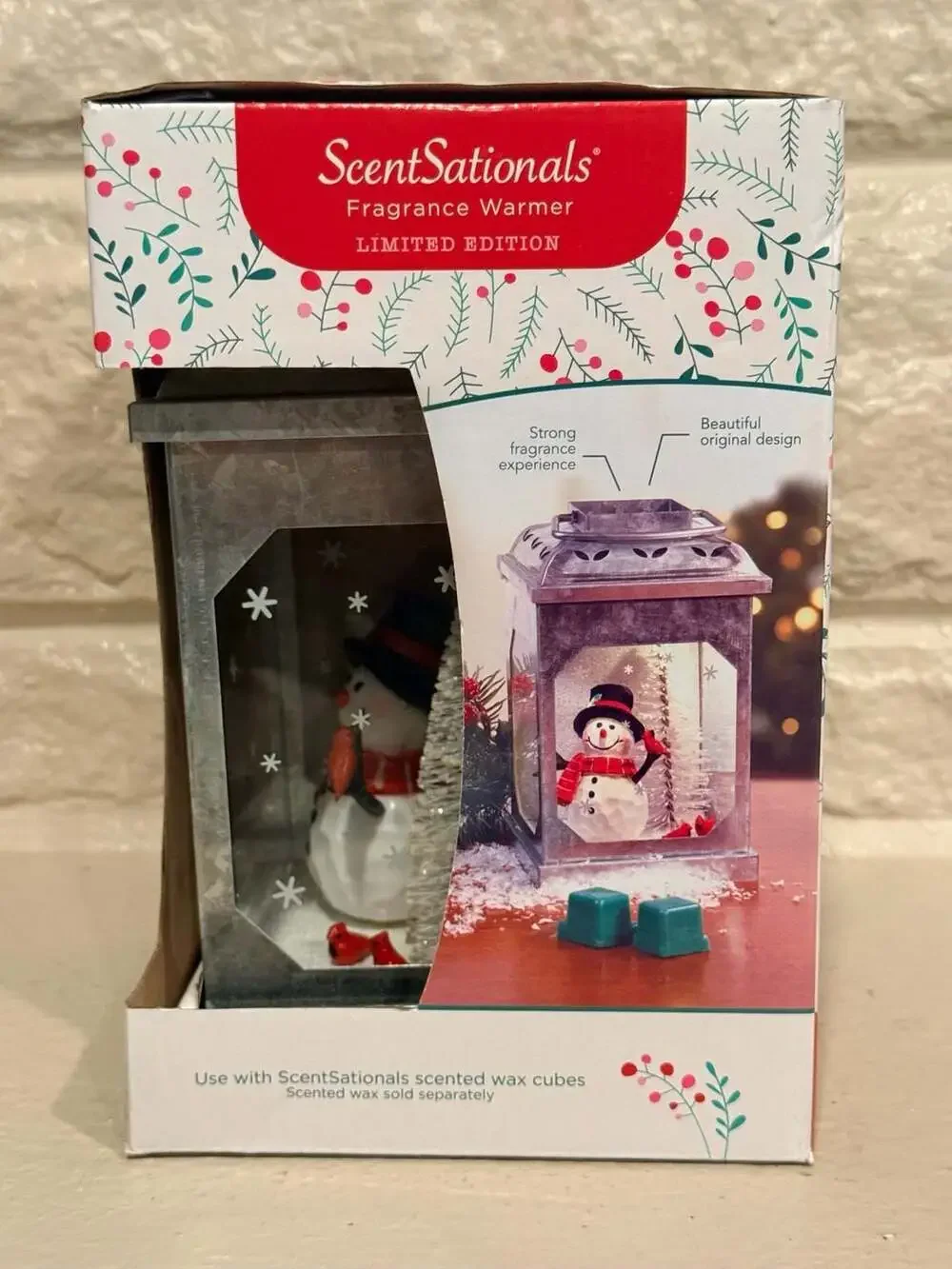 ScentSationals Limited Edition Snowman Lantern Fragrance Warmer